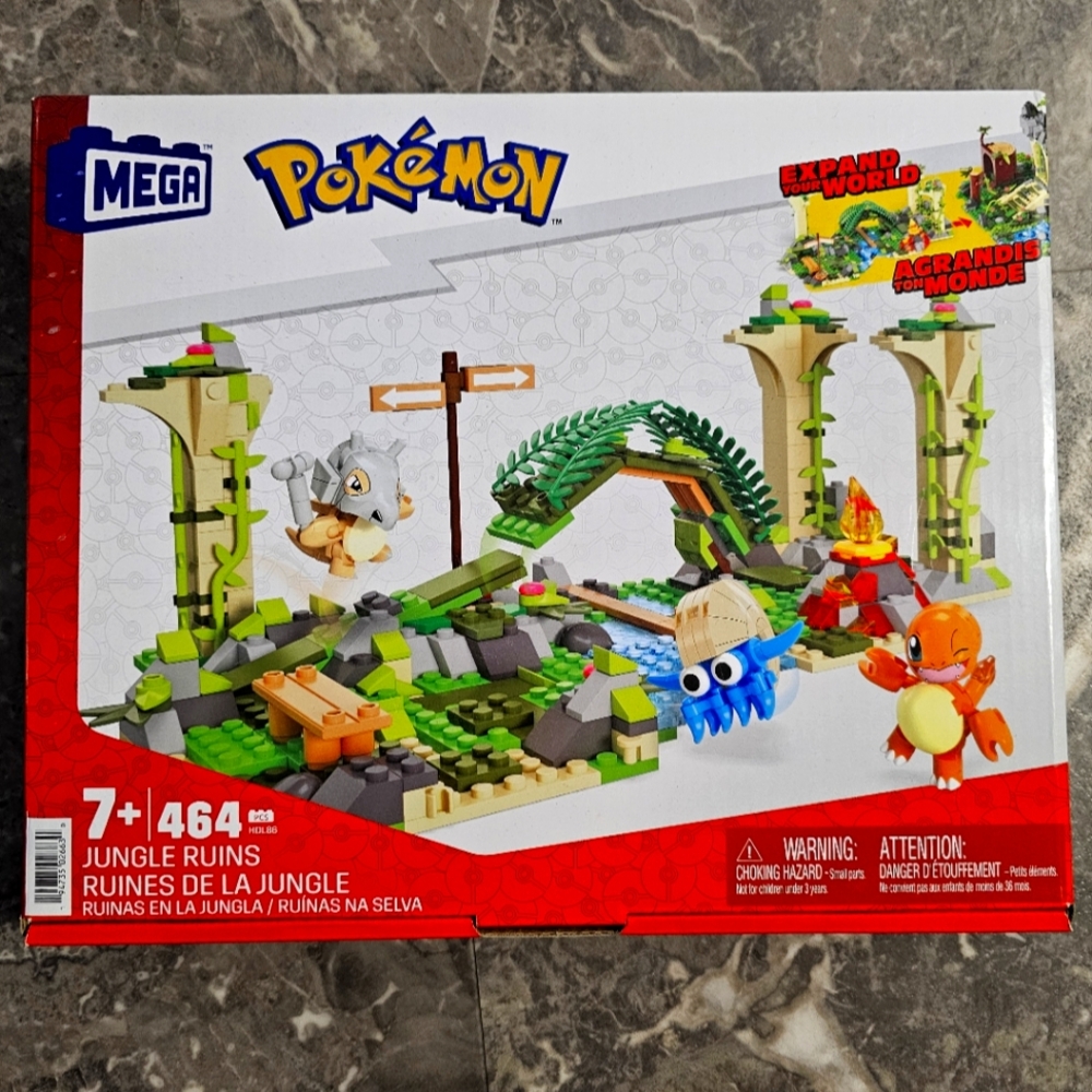 Brand new Mega By Mattel Pokémon Building set